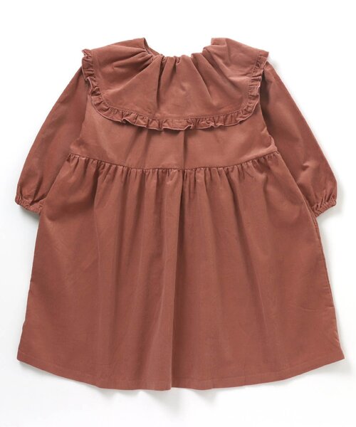 apres les cours(アプレレクール)の「ビッグカラーワンピース(ワンピース・キッズ・その他3/ミント/アイボリー/チェック/レンガ・90/120/80/140/130/110/100)」の14枚目の写真