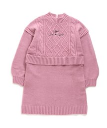 algy | レイヤード風ニットワンピ(ワンピース)