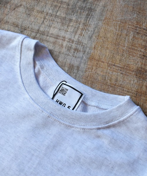 HWG_5（エイチダブルゴー）の「袖ボリュームスウェット（スウェット・レディース・サックスブルー/グリーン/ブラック/ホワイト・FREE）」の8枚目の写真