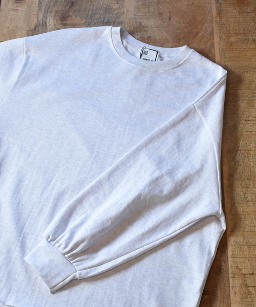 HWG_5（エイチダブルゴー）の「袖ボリュームスウェット（スウェット・レディース・サックスブルー/グリーン/ブラック/ホワイト・FREE）」の16枚目の写真