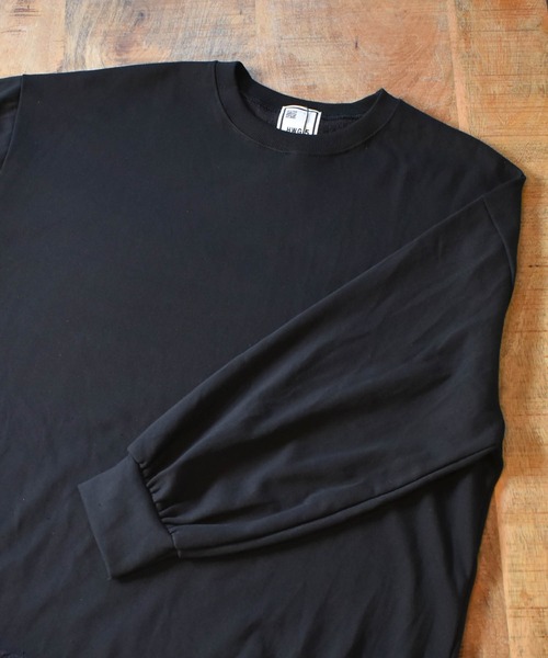 HWG_5（エイチダブルゴー）の「袖ボリュームスウェット（スウェット・レディース・サックスブルー/グリーン/ブラック/ホワイト・FREE）」の17枚目の写真