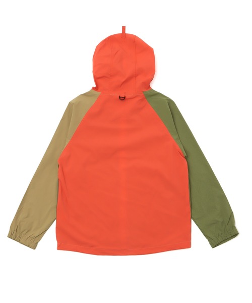 チチカカ(チチカカ)の「【ユニセックス】ムービングマウンテンパーカー(マウンテンパーカー・メンズ・ネイビー/オレンジ・MEDIUM/LARGE)」の12枚目の写真