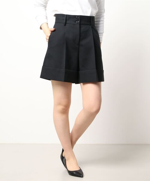 SEE BY CHLOE(シーバイクロエ)の「SHORTS / ショートパンツ(その他パンツ・レディース・ベージュ/ブラック・36/38)」の2枚目の写真