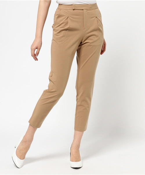 LIMITLESS LUXURY（リミットレスラグジュアリー）の「MRタックパンツ。（その他パンツ・レディース・ブラック/ホワイト/キャメル・36/34）」の3枚目の写真