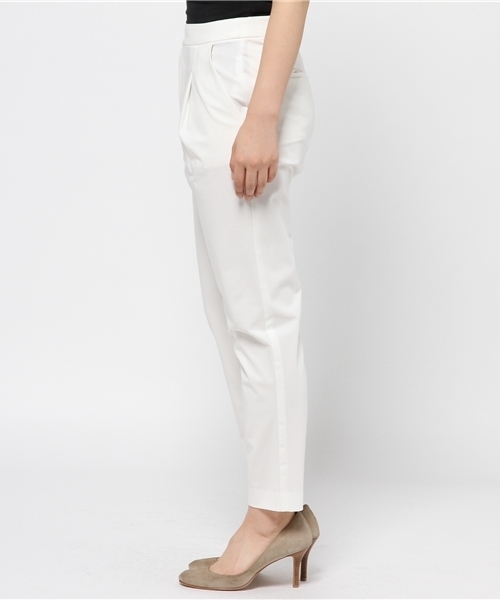 LIMITLESS LUXURY（リミットレスラグジュアリー）の「MRタックパンツ。（その他パンツ・レディース・ブラック/ホワイト/キャメル・36/34）」の15枚目の写真
