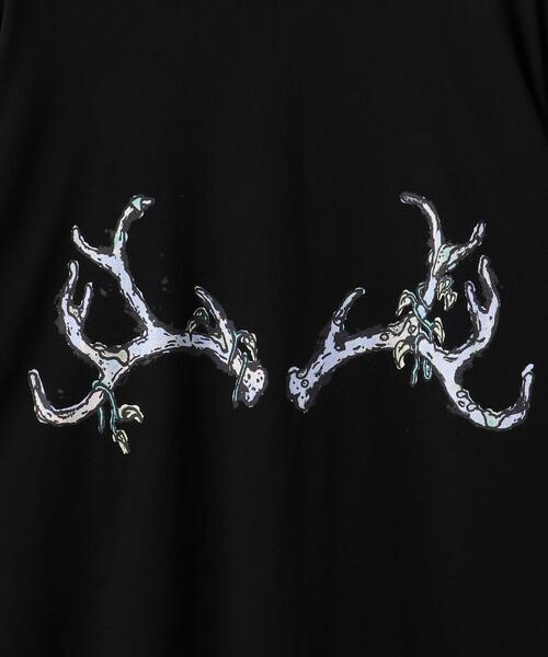 VAINL ARCHIVE（ヴァイナルアーカイブ）の「＜VAINL ARCHIVE＞ PAIR URARA/カットソー（Tシャツ/カットソー・メンズ・ブラック/ホワイト・M/L）」の3枚目の写真