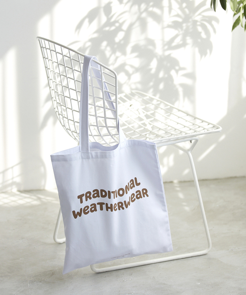 SLOBE IENA（スローブイエナ）の「【TRADITIONAL WEATHERWEAR】SLOB別注 WAVE トートバッグ◆（トートバッグ・レディース・ブルー/キャメル/イエロー・FREE）」の3枚目の写真