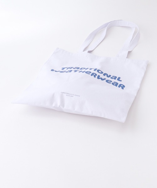 SLOBE IENA（スローブイエナ）の「【TRADITIONAL WEATHERWEAR】SLOB別注 WAVE トートバッグ◆（トートバッグ・レディース・ブルー/キャメル/イエロー・FREE）」の9枚目の写真