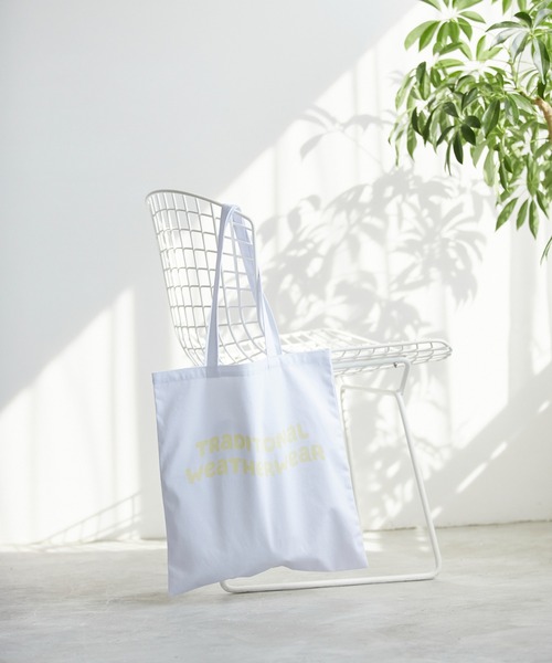 SLOBE IENA（スローブイエナ）の「【TRADITIONAL WEATHERWEAR】SLOB別注 WAVE トートバッグ◆（トートバッグ・レディース・ブルー/キャメル/イエロー・FREE）」の20枚目の写真