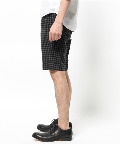 GUILD PRIME（ギルドプライム）の「【GUILD PRIME】MENS モノトーンチェックショート（その他パンツ・メンズ・チェック・73/76/82/79）」の2枚目の写真