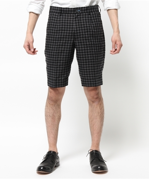 GUILD PRIME（ギルドプライム）の「【GUILD PRIME】MENS モノトーンチェックショート（その他パンツ・メンズ・チェック・73/76/82/79）」の4枚目の写真