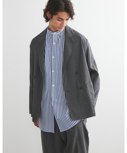 Traditional Weatherwear(トラディショナルウェザーウェア)の「GTS TUCK UP SHIRT(シャツ/ブラウス・メンズ・ブルー系その他・M/S)」の9枚目の写真