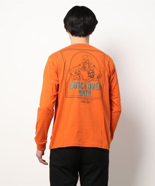 KRIFF MAYER（クリフメイヤー）の「抗菌PTロンTEE(ダッチオーブン)（Tシャツ/カットソー・メンズ・オフホワイト/ベージュ/ブルーグリーン/ネイビー/オレンジ・SMALL/LARGE/X-LARGE/MEDIUM）」の9枚目の写真