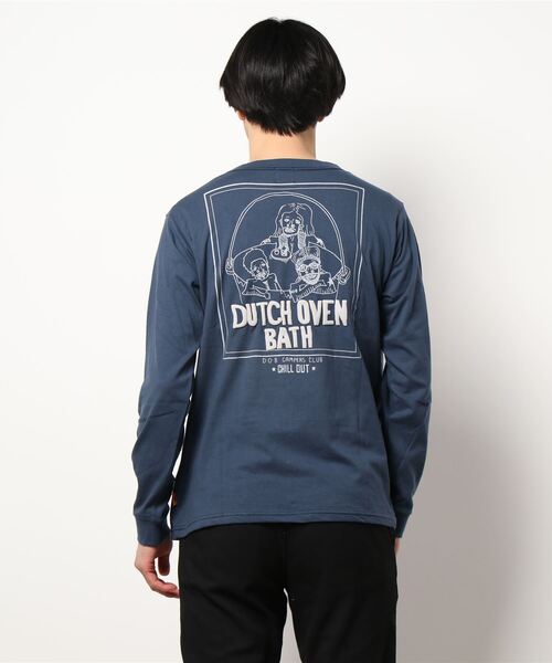 KRIFF MAYER（クリフメイヤー）の「抗菌PTロンTEE(ダッチオーブン)（Tシャツ/カットソー・メンズ・オフホワイト/ベージュ/ブルーグリーン/ネイビー/オレンジ・SMALL/LARGE/X-LARGE/MEDIUM）」の3枚目の写真