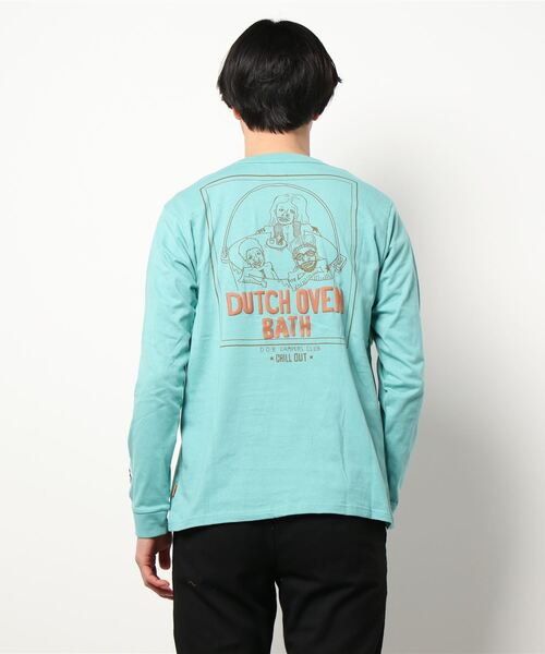 KRIFF MAYER（クリフメイヤー）の「抗菌PTロンTEE(ダッチオーブン)（Tシャツ/カットソー・メンズ・オフホワイト/ベージュ/ブルーグリーン/ネイビー/オレンジ・SMALL/LARGE/X-LARGE/MEDIUM）」の4枚目の写真