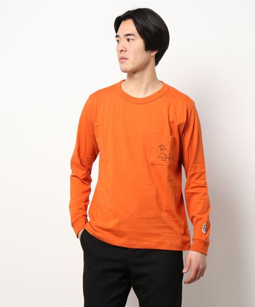 KRIFF MAYER（クリフメイヤー）の「抗菌PTロンTEE(ダッチオーブン)（Tシャツ/カットソー・メンズ・オフホワイト/ベージュ/ブルーグリーン/ネイビー/オレンジ・SMALL/LARGE/X-LARGE/MEDIUM）」の14枚目の写真