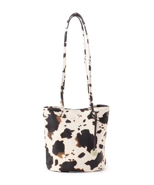 DRESKIP(ドレスキップ)の「◆アソート柄バケツトート(トートバッグ・レディース・ブラック/アイボリー/ブラック系/ブラウン系4・00)」の4枚目の写真