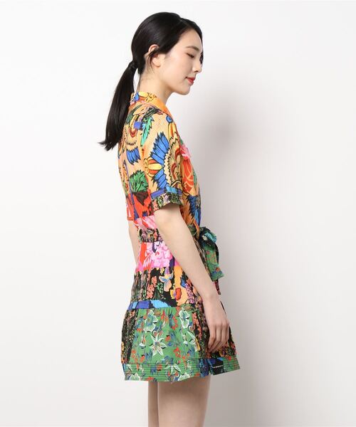 Desigual(デシグアル)の「M. Christian Lacroix シャツワンピース(ワンピース・レディース・マルチ・L/XL/M/XS/S)」の2枚目の写真