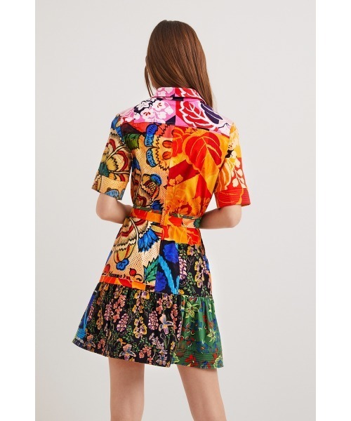 Desigual(デシグアル)の「M. Christian Lacroix シャツワンピース(ワンピース・レディース・マルチ・L/XL/M/XS/S)」の7枚目の写真