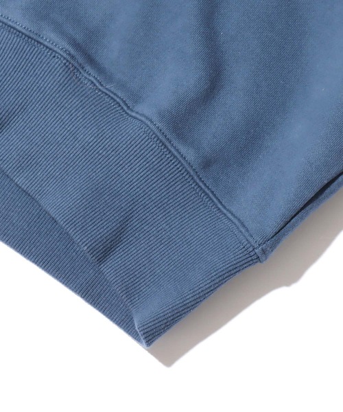 atmos pink（アトモスピンク）の「atmos pink ロゴ刺繍ショートZIPフーディ /（パーカー・レディース・ベージュ/ネイビー/グレー/ミント・FREE）」の13枚目の写真