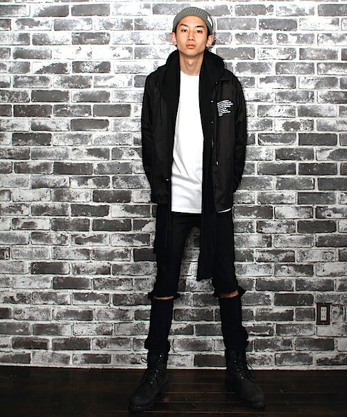 MYE-DO'(マイ・ドゥ)の「コーチジャケット”96” (ナイロンジャケット・メンズ・ブラック・SMALL/MEDIUM/LARGE)」の19枚目の写真