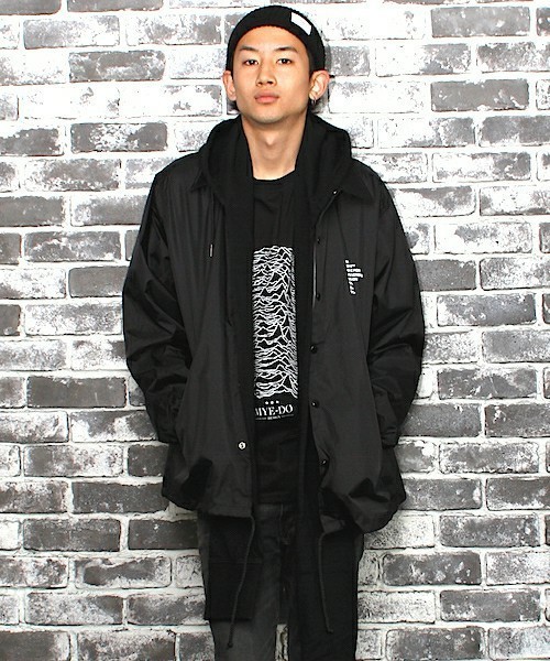 MYE-DO'(マイ・ドゥ)の「コーチジャケット”96” (ナイロンジャケット・メンズ・ブラック・SMALL/MEDIUM/LARGE)」の21枚目の写真