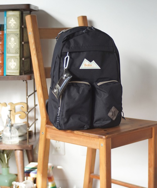 Jouet（ジョエット）の「【 Boite / ボワット 】 ナイロンリュック（バックパック/リュック・レディース・ブラック/グリーン/ベージュ・FREE）」の2枚目の写真