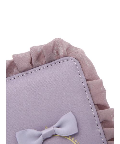 Maison de FLEUR（メゾンドフルール）の「ブランドロゴフリルアイフォン13Proケース（スマホケース/カバー・レディース・ブラック/ピンク/ラベンダー・FREE）」の12枚目の写真