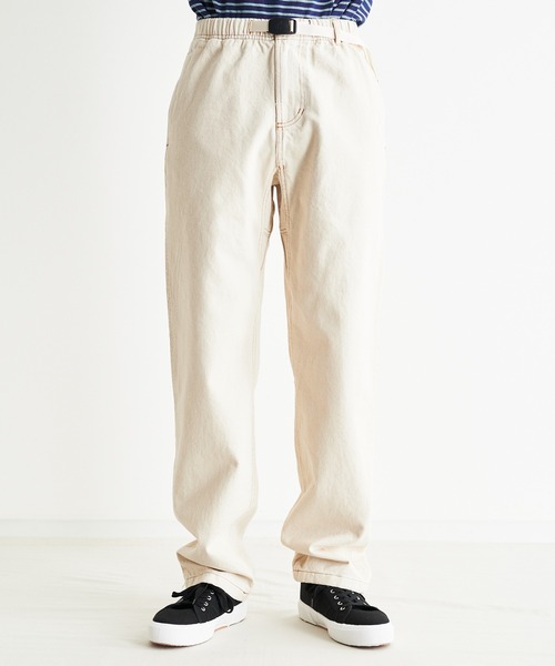 And A（アンドエー）の「GRAMICCI グラミチ / DENIM GRAMICCI PANT デニム グラミチパンツ クライミングパンツ イージーパンツ / G2SM-P041（デニムパンツ・メンズ・ダークインディゴブルー/オフホワイト/インディゴブルー・LARGE/MEDIUM/X-LARGE/SMALL）」の5枚目の写真