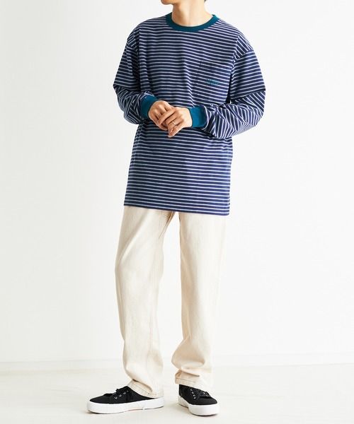 And A（アンドエー）の「GRAMICCI グラミチ / DENIM GRAMICCI PANT デニム グラミチパンツ クライミングパンツ イージーパンツ / G2SM-P041（デニムパンツ・メンズ・ダークインディゴブルー/オフホワイト/インディゴブルー・LARGE/MEDIUM/X-LARGE/SMALL）」の15枚目の写真