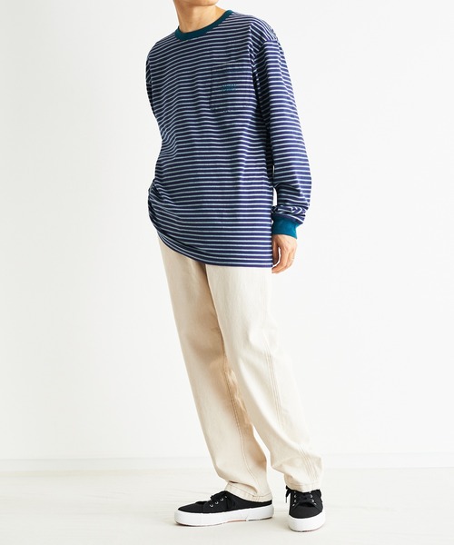 And A（アンドエー）の「GRAMICCI グラミチ / DENIM GRAMICCI PANT デニム グラミチパンツ クライミングパンツ イージーパンツ / G2SM-P041（デニムパンツ・メンズ・ダークインディゴブルー/オフホワイト/インディゴブルー・LARGE/MEDIUM/X-LARGE/SMALL）」の16枚目の写真