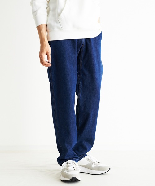 And A（アンドエー）の「GRAMICCI グラミチ / DENIM GRAMICCI PANT デニム グラミチパンツ クライミングパンツ イージーパンツ / G2SM-P041（デニムパンツ・メンズ・ダークインディゴブルー/オフホワイト/インディゴブルー・LARGE/MEDIUM/X-LARGE/SMALL）」の18枚目の写真