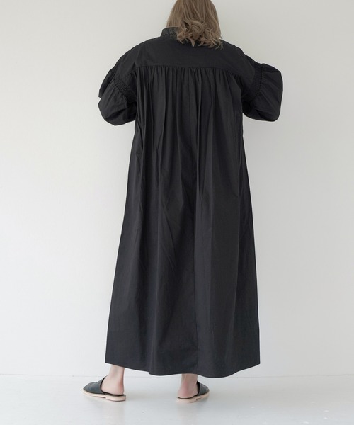 Lull（ルル）の「【Lull / ルル】レースアップロングシャツワンピース（ワンピース・レディース・ブラック/ホワイト・ONESIZE）」の17枚目の写真