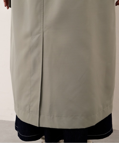 Thevon(ゼボン)の「デニムドッキングトレンチコート(トレンチコート・レディース・チャコールグレー/ベージュ/カーキ・FREE)」の22枚目の写真