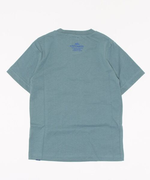 KRIFF MAYER Kid's Collection（クリフメイヤーキッズコレクション）の「楽LUCK-TEE（KMロゴ）（Tシャツ/カットソー・キッズ・オフホワイト/サックスブルー/ネイビー/チャコール/ベージュ・150/160/170/140/120/130）」の15枚目の写真