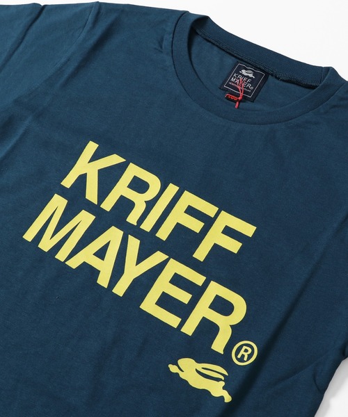 KRIFF MAYER Kid's Collection（クリフメイヤーキッズコレクション）の「楽LUCK-TEE（KMロゴ）（Tシャツ/カットソー・キッズ・オフホワイト/サックスブルー/ネイビー/チャコール/ベージュ・150/160/170/140/120/130）」の8枚目の写真