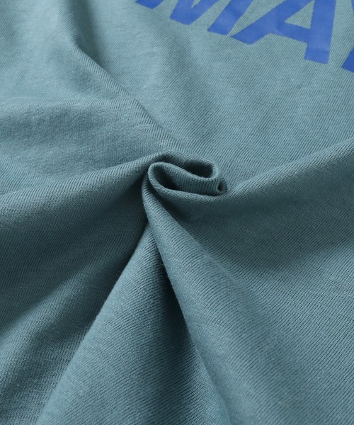 KRIFF MAYER Kid's Collection（クリフメイヤーキッズコレクション）の「楽LUCK-TEE（KMロゴ）（Tシャツ/カットソー・キッズ・オフホワイト/サックスブルー/ネイビー/チャコール/ベージュ・150/160/170/140/120/130）」の10枚目の写真