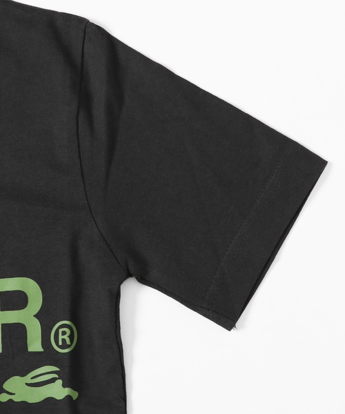 KRIFF MAYER Kid's Collection（クリフメイヤーキッズコレクション）の「楽LUCK-TEE（KMロゴ）（Tシャツ/カットソー・キッズ・オフホワイト/サックスブルー/ネイビー/チャコール/ベージュ・150/160/170/140/120/130）」の12枚目の写真