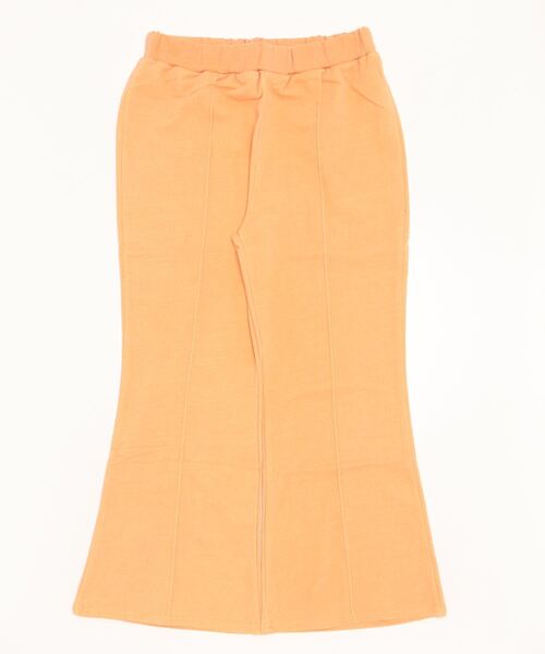 PUNYUS（プニュズ）の「ピグメントスウェットフレアパンツ（スウェットパンツ・レディース・ブラック/レッド/ブラウン/オレンジ/グリーン・1/2/4/3）」の5枚目の写真