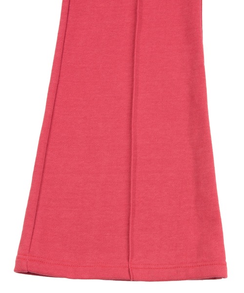 PUNYUS（プニュズ）の「ピグメントスウェットフレアパンツ（スウェットパンツ・レディース・ブラック/レッド/ブラウン/オレンジ/グリーン・1/2/4/3）」の12枚目の写真