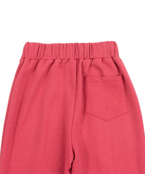 PUNYUS（プニュズ）の「ピグメントスウェットフレアパンツ（スウェットパンツ・レディース・ブラック/レッド/ブラウン/オレンジ/グリーン・1/2/4/3）」の14枚目の写真