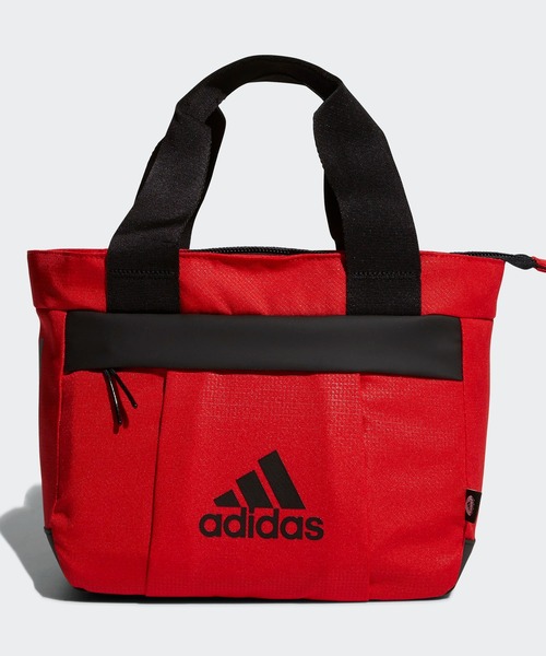 adidas（アディダス）の「ラウンドトートバッグ【adidas Golf/アディダスゴルフ】（トートバッグ・メンズ・ブラック×ホワイト/レッド/ホワイト×ブラック/グリーン・FREE）」の4枚目の写真