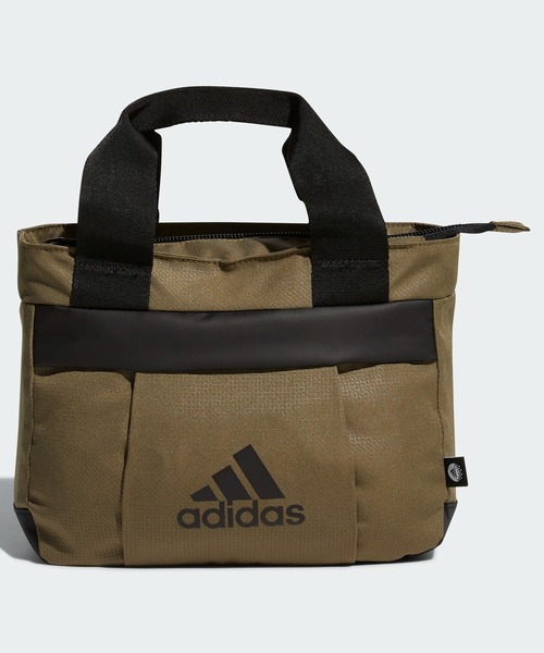 adidas（アディダス）の「ラウンドトートバッグ【adidas Golf/アディダスゴルフ】（トートバッグ・メンズ・ブラック×ホワイト/レッド/ホワイト×ブラック/グリーン・FREE）」の3枚目の写真