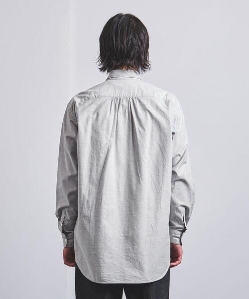 FUJITO（フジト）の「＜FUJITO（フジト）＞ オックスフォード レギュラーカラー シャツ（シャツ/ブラウス・メンズ・オリーブ/ホワイト・1/2/3）」の5枚目の写真