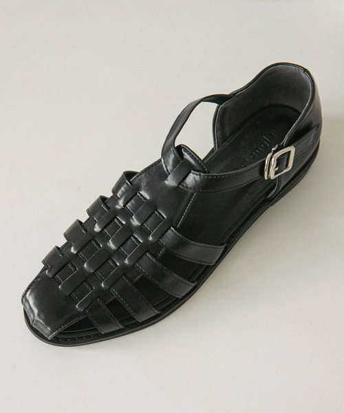 rectangle（レクタングル）の「グルカサンダル（サンダル・レディース・アイボリー/ブラック・MEDIUM/LARGE/SMALL）」の22枚目の写真