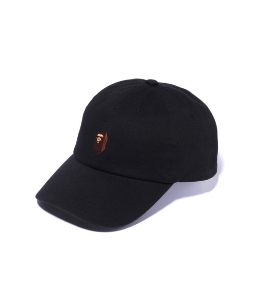 A BATHING APE(アベイシングエイプ)の「APE HEAD ONE POINT PANEL CAP M(キャップ・メンズ・ネイビー/グレー/サックスブルー/ベージュ/ブラック・FREE)」の2枚目の写真