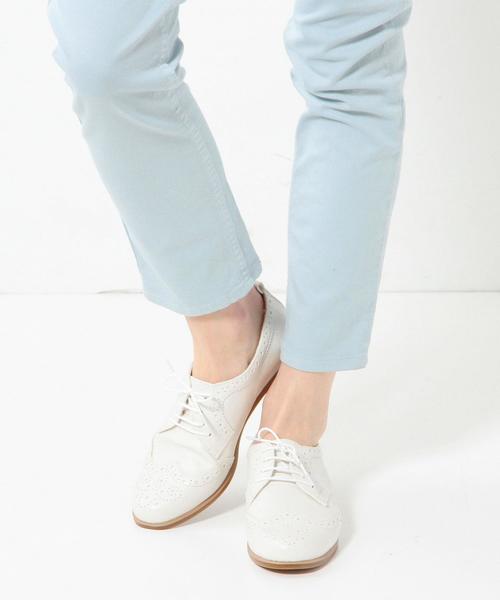 ODETTE E ODILE（オデットエオディール）の「WEB限定/O ﾒﾀﾞﾘｵﾝ SLP10●¶（ドレスシューズ・レディース・ホワイト/ブラック/シルバー・25cm/23cm/23.5cm/22.5cm/24cm/24.5cm/22cm）」の14枚目の写真