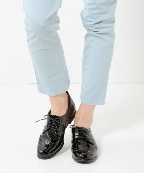 ODETTE E ODILE（オデットエオディール）の「WEB限定/O ﾒﾀﾞﾘｵﾝ SLP10●¶（ドレスシューズ・レディース・ホワイト/ブラック/シルバー・25cm/23cm/23.5cm/22.5cm/24cm/24.5cm/22cm）」の17枚目の写真