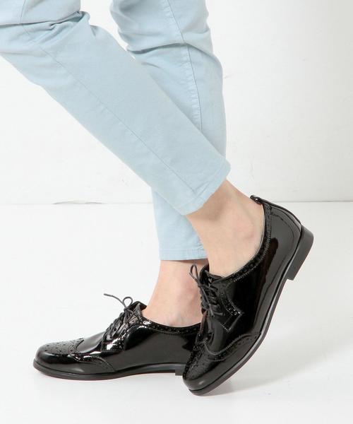 ODETTE E ODILE（オデットエオディール）の「WEB限定/O ﾒﾀﾞﾘｵﾝ SLP10●¶（ドレスシューズ・レディース・ホワイト/ブラック/シルバー・25cm/23cm/23.5cm/22.5cm/24cm/24.5cm/22cm）」の10枚目の写真