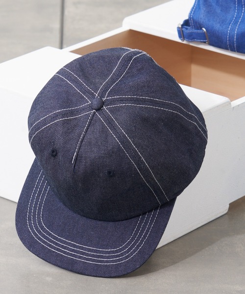 セール ステッチ配色デニムキャップ キャップ Ciaopanic Typy チャオパニックティピー のファッション通販 Zozotown